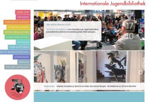 Internationale Jugendbibliothek Webseite Screenshot